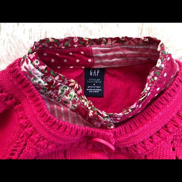 Baby Gap size 4 patchwork dress/shrug set - Picture 2 of 5